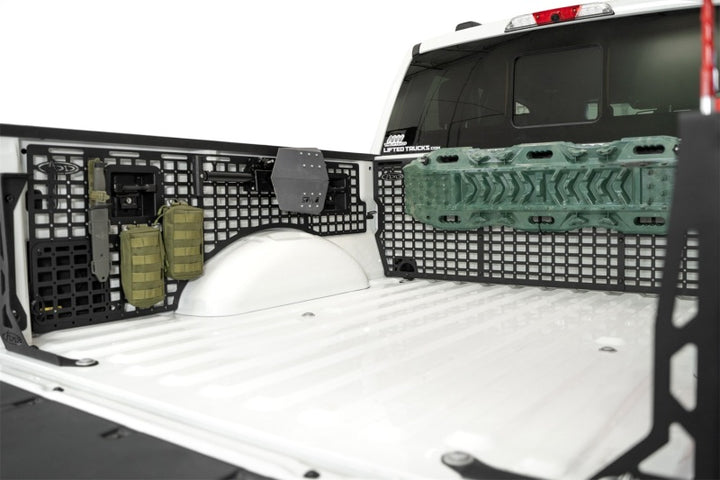 ADD 2021+ Ford F150 Bed Side Molle Panels - Driver Side Full Set - Bull Strap