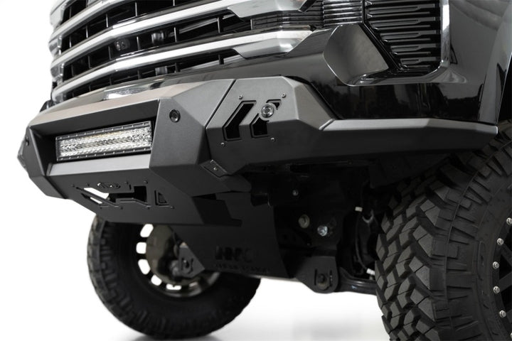 ADD 2022+ Chevrolet Silverado 1500 Black Label Front Bumper - Bull Strap