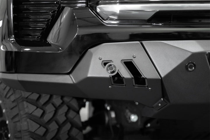 ADD 2022+ Chevrolet Silverado 1500 Black Label Front Bumper - Bull Strap