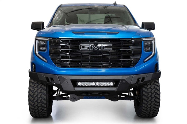 ADD 2022+ GMC 1500 Black Label Front Bumper - Bull Strap