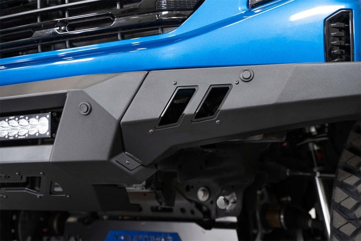 ADD 2022+ GMC 1500 Black Label Front Bumper - Bull Strap