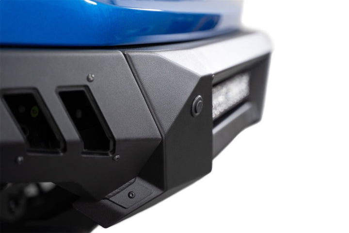 ADD 2022+ GMC 1500 Black Label Front Bumper - Bull Strap