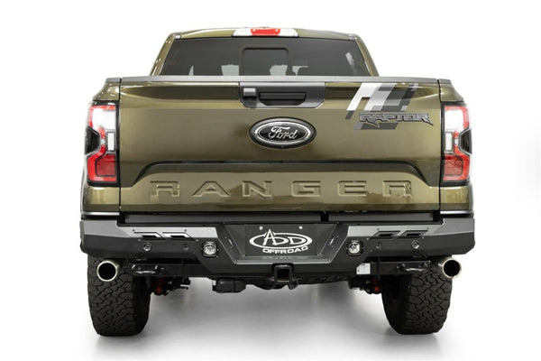 ADD 2024+ Ford Ranger Raptor Phantom Rear Bumper - Bull Strap