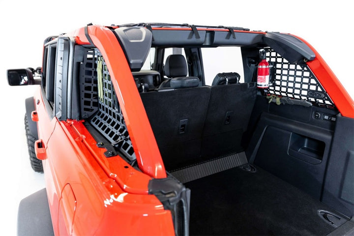 ADD 21-23 Ford Bronco & Bronco Raptor Rear Window Molle Storage Panels - Bull Strap