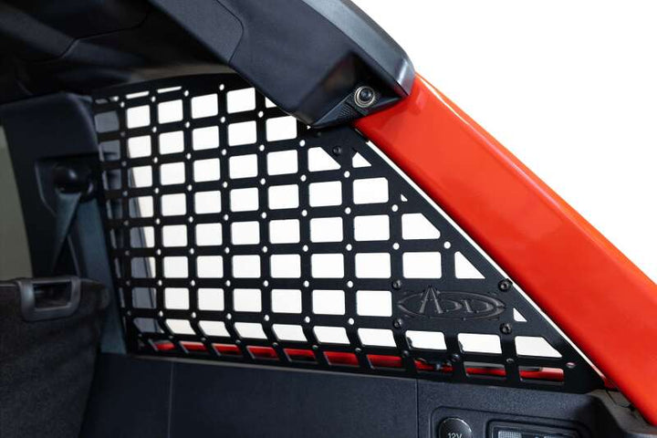 ADD 21-23 Ford Bronco & Bronco Raptor Rear Window Molle Storage Panels - Bull Strap
