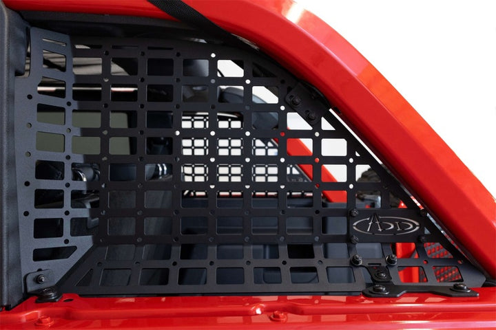 ADD 21-23 Ford Bronco & Bronco Raptor Rear Window Molle Storage Panels - Bull Strap