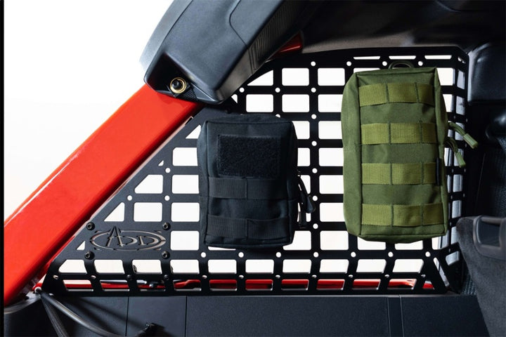 ADD 21-23 Ford Bronco & Bronco Raptor Rear Window Molle Storage Panels - Bull Strap