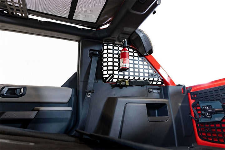 ADD 21-23 Ford Bronco & Bronco Raptor Rear Window Molle Storage Panels - Bull Strap