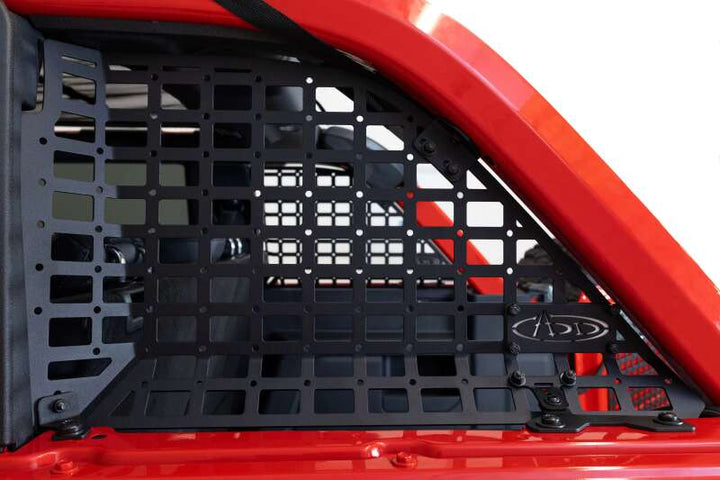 ADD 21-23 Ford Bronco & Bronco Raptor Rear Window Molle Storage Panels - Bull Strap