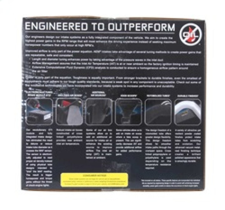 AEM 04-07 Acura TL/ 07 TL-S Silver Cold Air Intake - Bull Strap