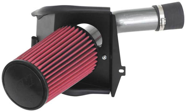 AEM 08-14 WRX/STi Cold Air Intake System - Gunmetal Gray - Bull Strap