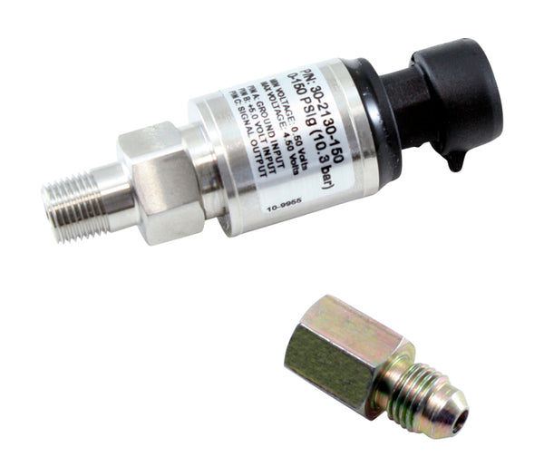 AEM 10 BAR MAP or 150 PSIG Stainless Steel Sensor Kit - Bull Strap