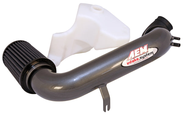 AEM 10 Hyundai Genesis Coupe 2.0L L4 Silver Cold Air Intake - Bull Strap