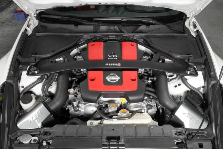AEM 2009+ Nissan 370Z 3.7L Cold Air Intake - Bull Strap