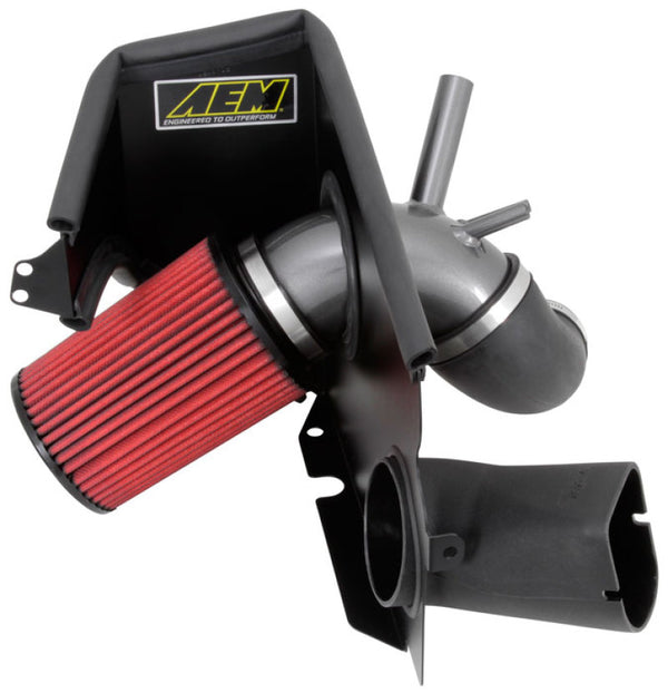 AEM 2013 Hyundai Genesis Coupe 2.0L L4 Chrome Cold Air Intake System - Bull Strap