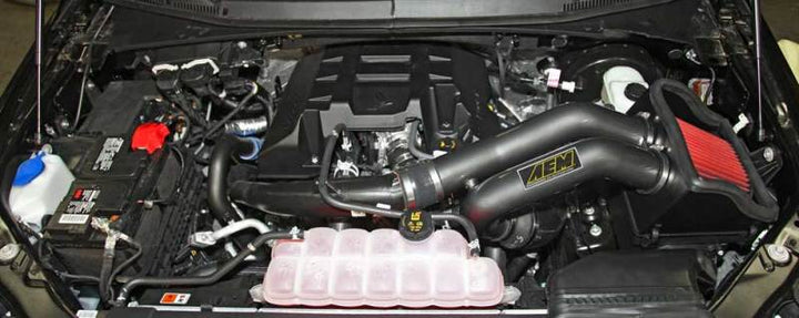 AEM 2015 Ford F-150 3.5L V8 Cold Air Intake System - Bull Strap