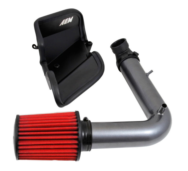 AEM 2016 Volkswagen Jetta L4-1.4 Metal Gunmetal Gray Cold Air Intake - Bull Strap