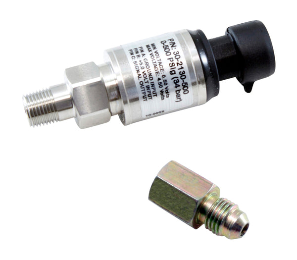 AEM 34 BAR MAP or 500 PSIA Stainless Steel Sensor Kit - Bull Strap
