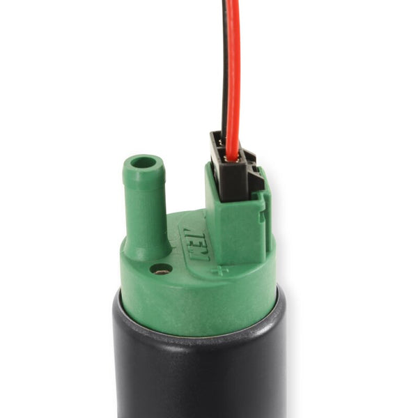 AEM 400 LPH E85 Compatible Fuel Pump Kit - Single Barb - Ethanol Compatible - Bull Strap