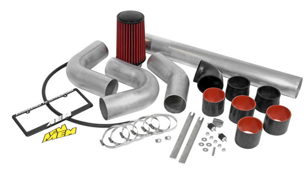 AEM 4in Universal Cold Air Intake System - Bull Strap