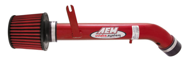 AEM 92-95 Civic DX/LX/EX/SI/ 96-00 Civic EX/ 93-95 Del Sol S/ 93-97 Del Sol Si Red Short Ram Intake - Bull Strap