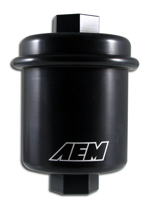 AEM 94-01 Acura Integra / 94-97 Honda Accord / 96-00 Civic / 97-01 Prelude Black Fuel Filter Kit - Bull Strap