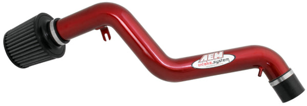 AEM 97-01 Honda Prelude Base & Type SH Red Short Ram Intake - Bull Strap