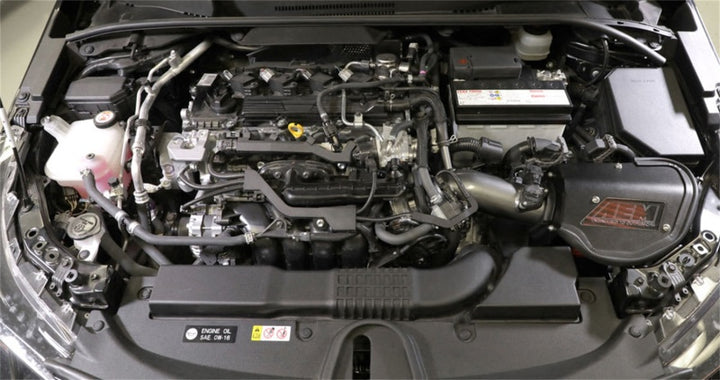 AEM C.A.S. 19 Toyota Corolla Hatchback 2.0L F/I Cold Air Intake - Bull Strap