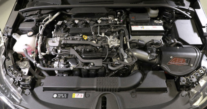 AEM C.A.S. 19 Toyota Corolla Hatchback 2.0L F/I Cold Air Intake - Bull Strap