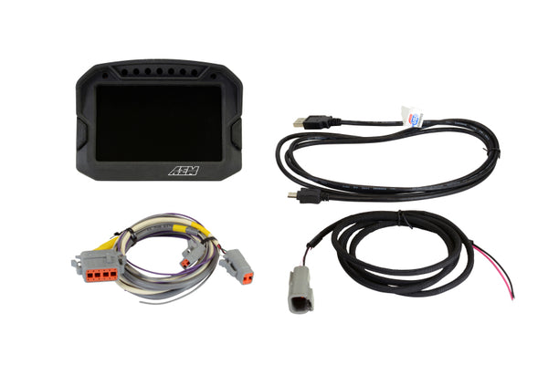 AEM CD-5 Carbon Digital Dash Display - Bull Strap