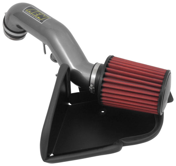 AEM Cold 2015-2016 Audi A3 L4-2.0L F/I Silver Cold Air Intake - Bull Strap