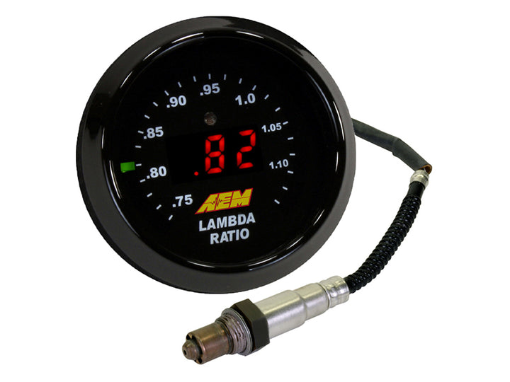 AEM Digital Wideband UEGO Gauge - Bull Strap