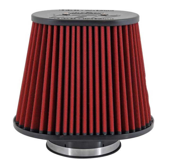 AEM Dryflow Air Filter-Oval Tapered 8in x 10.5in O/S Base / 5in x 7.75in O/S Top / 8in Height - Bull Strap