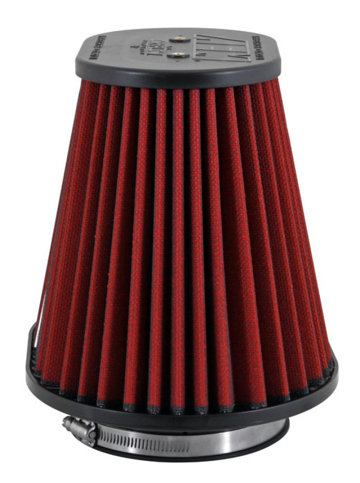 AEM Dryflow Air Filter-Oval Tapered 8in x 10.5in O/S Base / 5in x 7.75in O/S Top / 8in Height - Bull Strap
