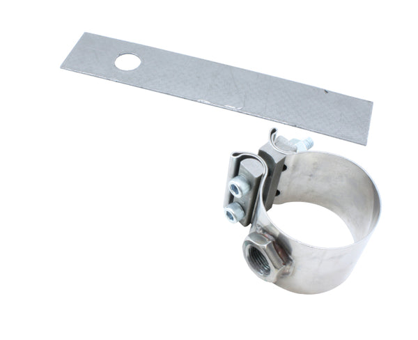 AEM No-Weld O2 Sensor Mount for 2.25 to 2.5 inch Diameter Pipe - Bull Strap