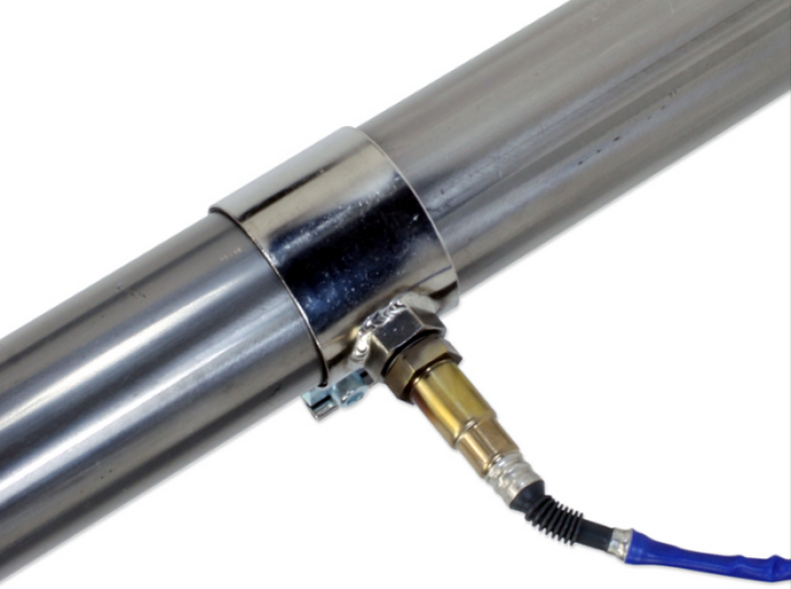 AEM No-Weld O2 Sensor Mount for 2.25 to 2.5 inch Diameter Pipe - Bull Strap