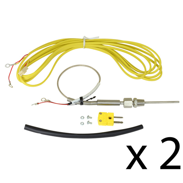 AEM Single K-Type Thermocouple Kit - 2 Pack - Bull Strap