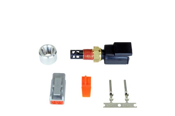 AEM Universal 1/8in NPT Air Intake Temp Sensor Kit w/ Deutsch Style Connector - Bull Strap