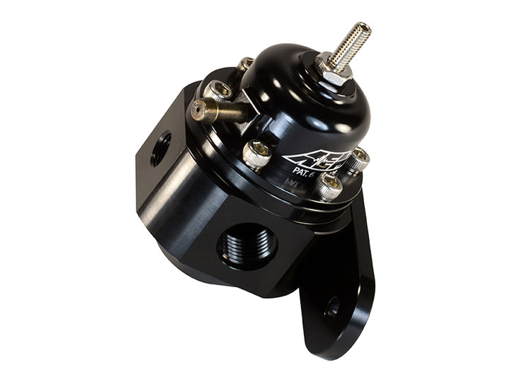AEM Universal Black Adjustable Fuel Pressure Regulator - Bull Strap