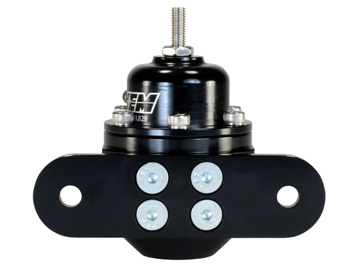 AEM Universal Black Adjustable Fuel Pressure Regulator - Bull Strap