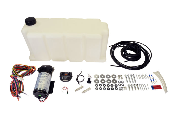 AEM V2 5 Gallon Diesel Water/Methanol Injection Kit (Internal Map) - Bull Strap