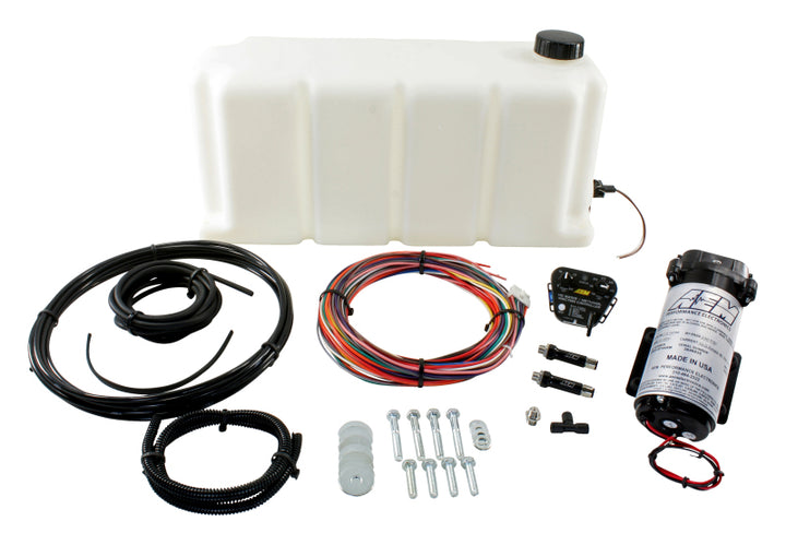 AEM V2 5 Gallon Diesel Water/Methanol Injection Kit (Internal Map) - Bull Strap