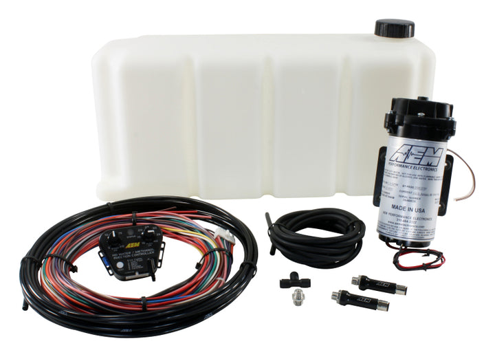AEM V2 5 Gallon Diesel Water/Methanol Injection Kit (Internal Map) - Bull Strap