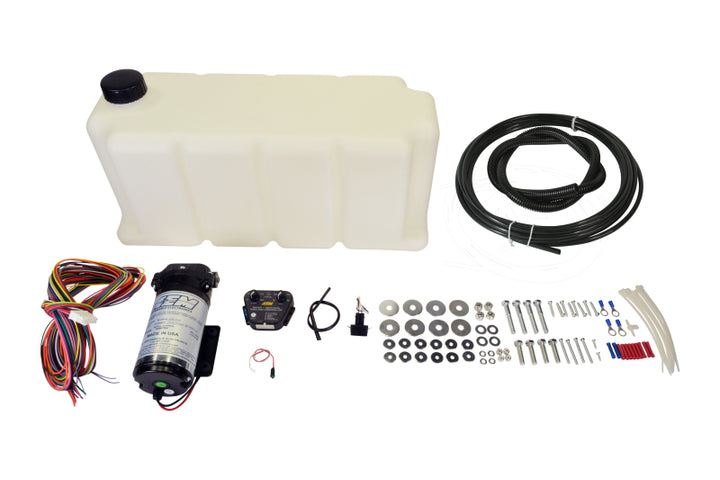 AEM V2 5 Gallon Diesel Water/Methanol Injection Kit - Multi Input - Bull Strap