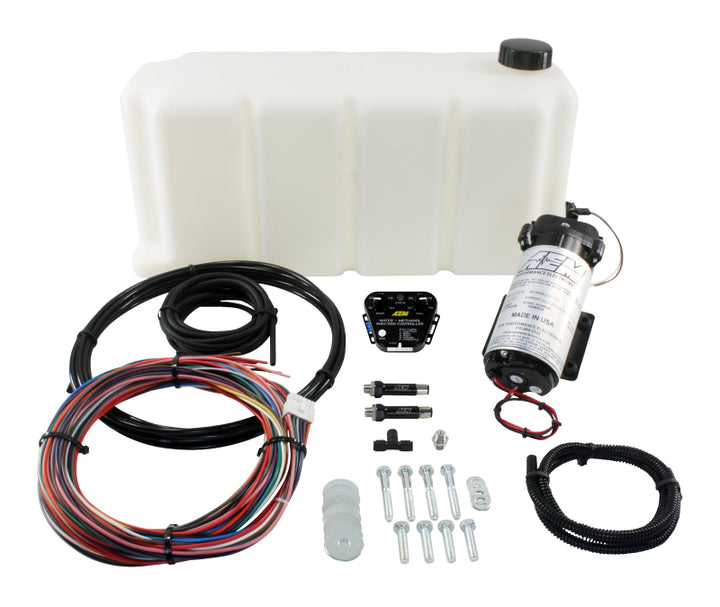 AEM V2 5 Gallon Diesel Water/Methanol Injection Kit - Multi Input - Bull Strap