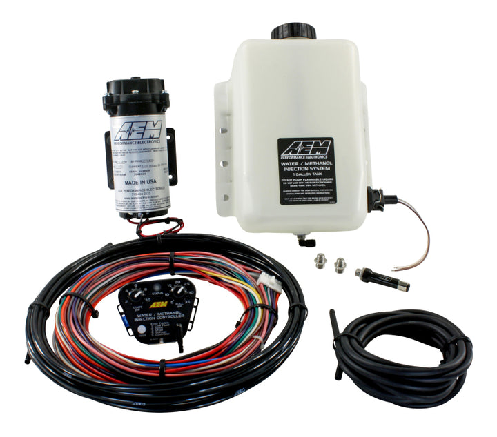 AEM V3 1 Gallon Water/Methanol Injection Kit (Internal Map) - Bull Strap