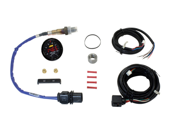 AEM X-Series OBDII Wideband UEGO AFR Sensor Controller Gauge - Bull Strap