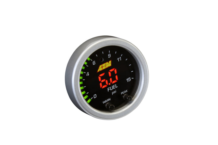AEM X-Series Pressure 0-15psi Gauge Kit - Bull Strap