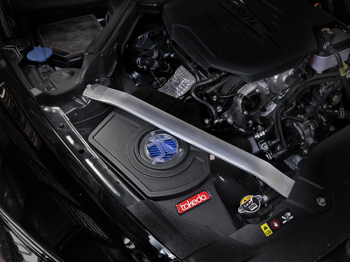 AFE Momentum Intake System W/ Pro 5-R Filter 22-23 Kia Stinger - Bull Strap