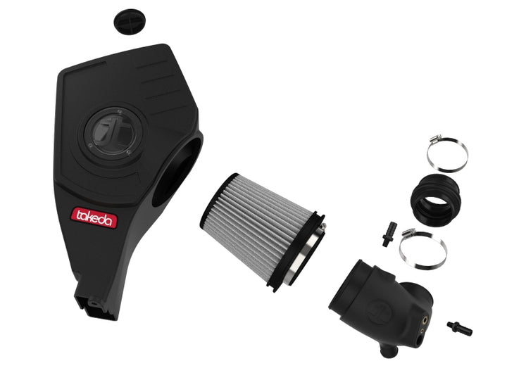 AFE Momentum Intake System W/ Pro Dry S Filter 22-23 Kia Stinger - Bull Strap